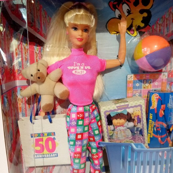 Barbie Special Edition 50th Anniversary Toys R Us Kid #18895 Vintage 1997 NRFB - Picture 4 of 12